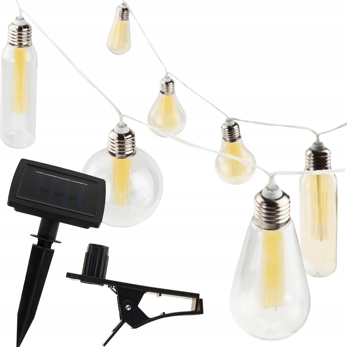 Lampa solara wbijana Martom 320 cm 7 szt.